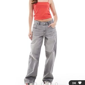 Women's Gray Jeans